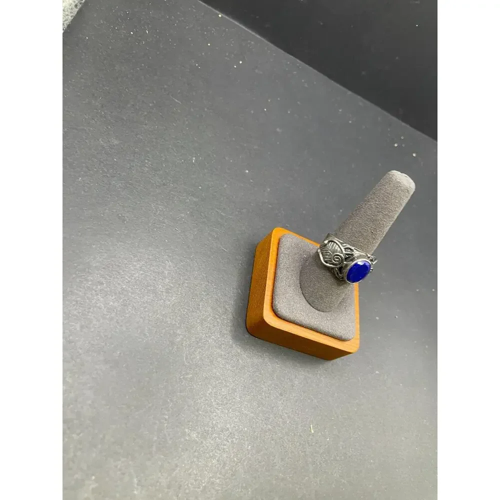 Lapis sterling silver